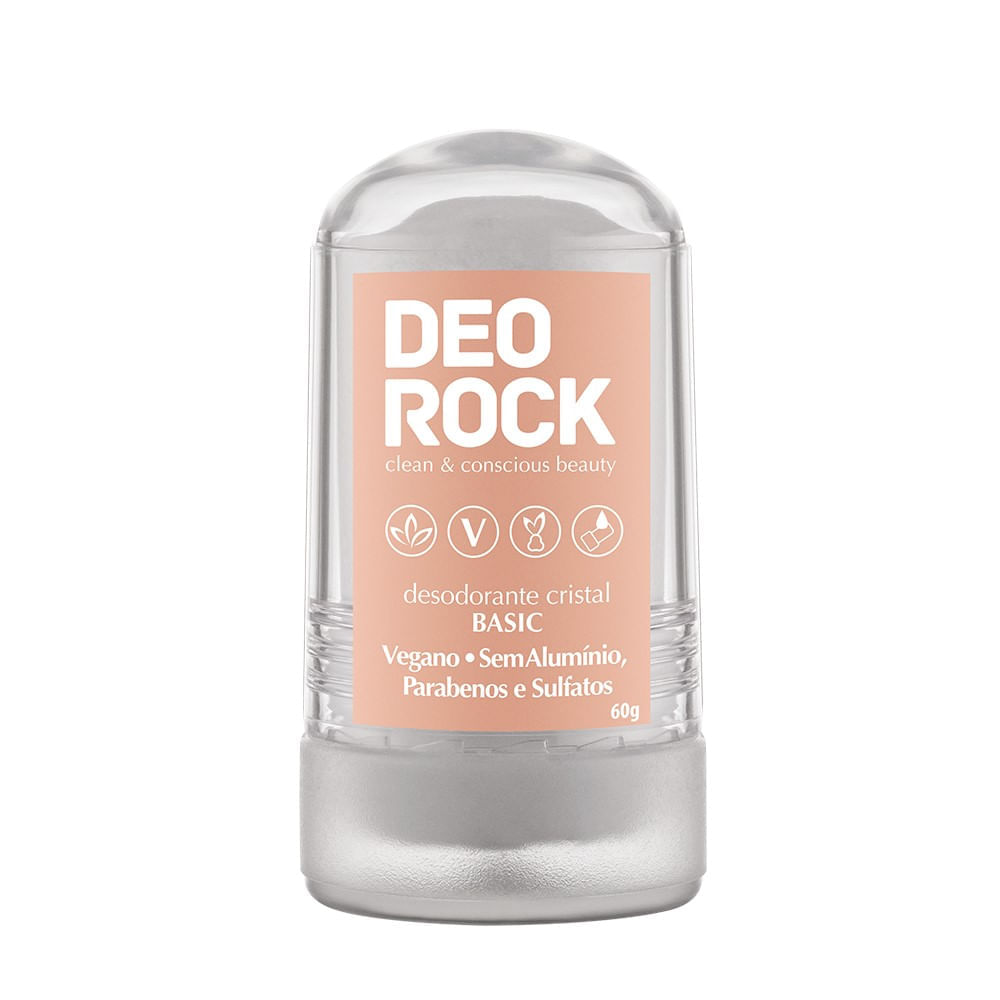 Desodorante Cristal Basic Vegano 60g DeoRock