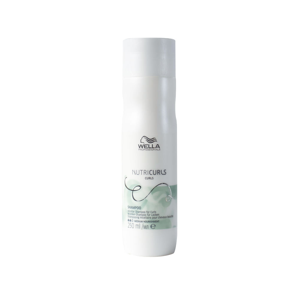 Kit Wella Professionals Nutricurls - Shampoo 250 ml + Máscara 150 ml + Óleo 30 ml
