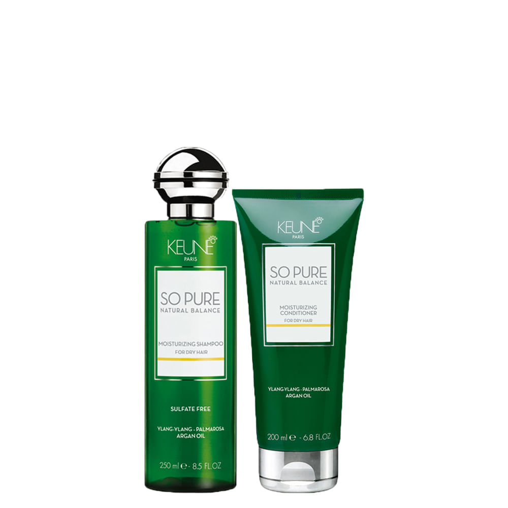 Kit Keune Moisturizing – Shampoo 250 ml + Condicionador 200 ml