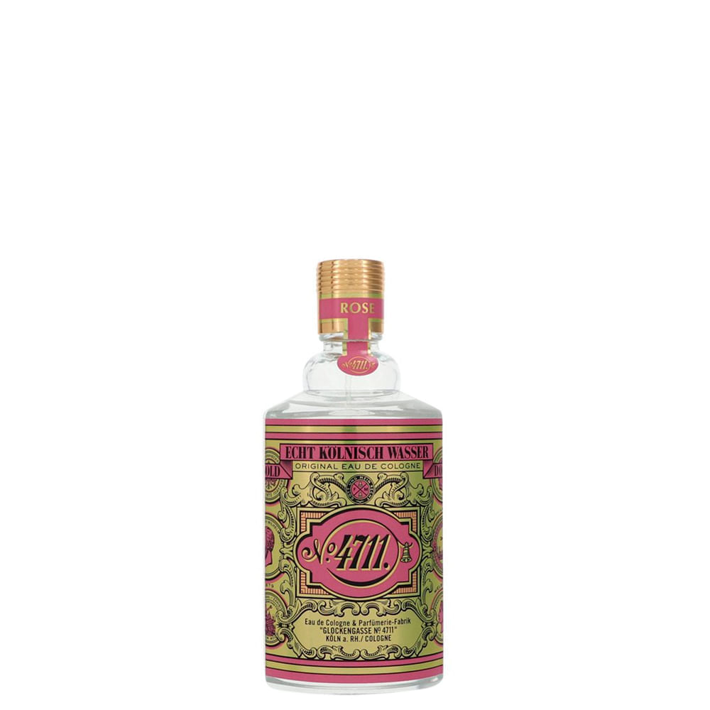 Colônia 4711 Floral Collection Rose Unissex Eau de Cologne 100 ml