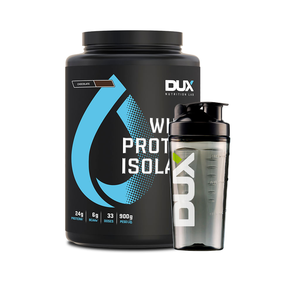 Whey Protein Isolado 900G +  Coqueteleira Sabor Neutro 900G