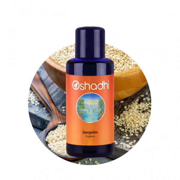 Óleo Gergelim Orgânico Oshadhi Carreador 100ml