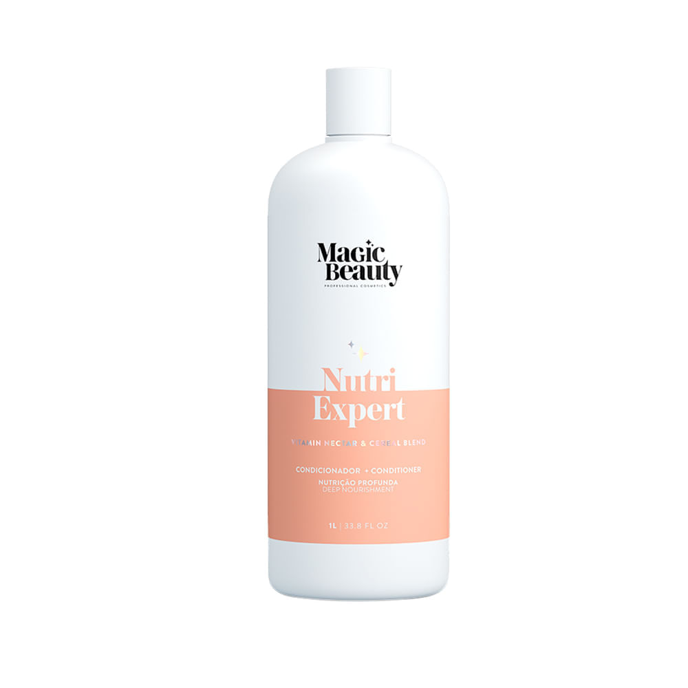 Kit Magic Beauty Nutri Expert Vitamin Nectar - Shampoo 1000 ml + Condicionador 1000 ml + Máscara 500 g