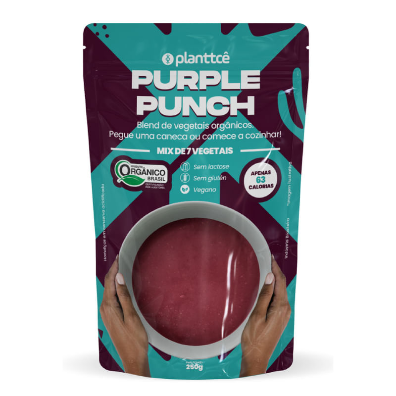 Sopa Purple Punch PLANTTCÊ Cebola Orgânico 250g