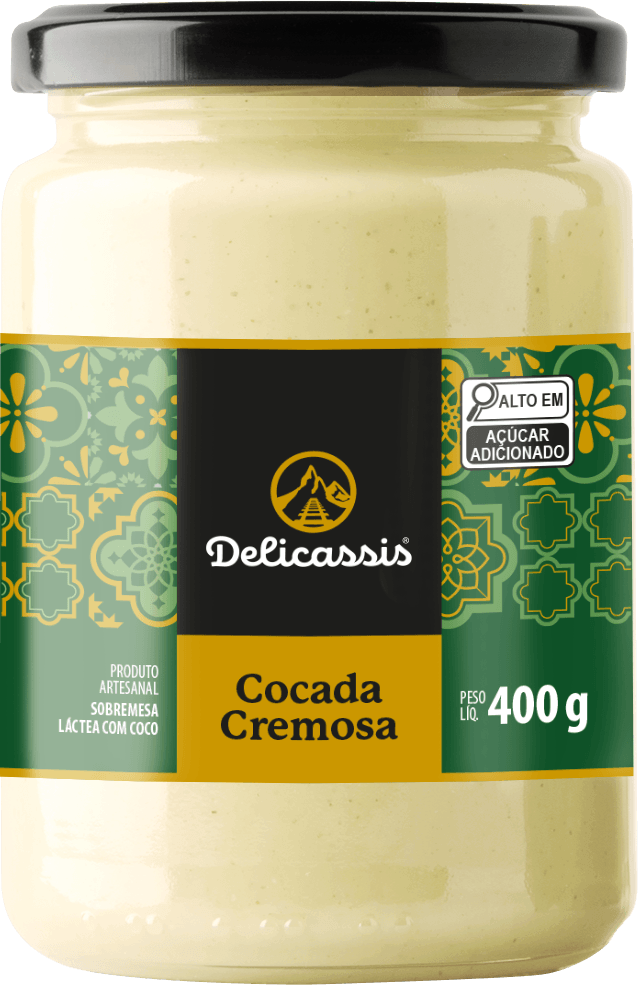 Cocada Cremosa com 400g - Delicassis