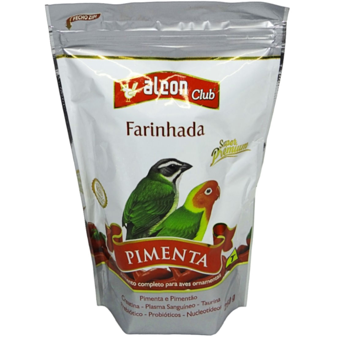 ALCON CLUB FARINHADA PIMENTA 250G SUPER PREMIUM KIT COM 2
