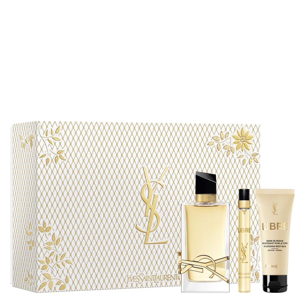 Kit Ysl Libre Eau de Parfum - Perfume Feminino 90ml + Loção Corporal 50ml + Mini 10ml