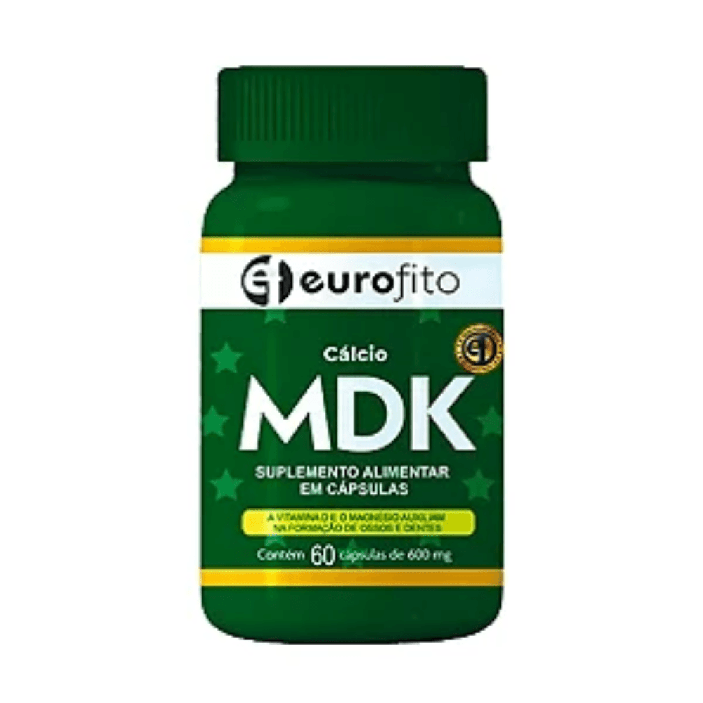 Cálcio MDK C/60 Cápsulas - Eurofito
