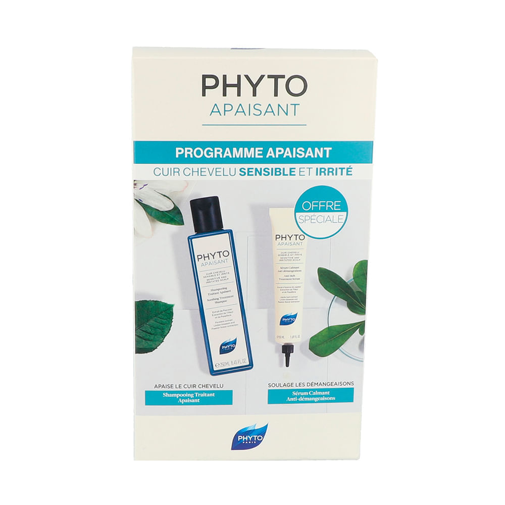 Phyto Apaisant Kit Shampoo + Sérum