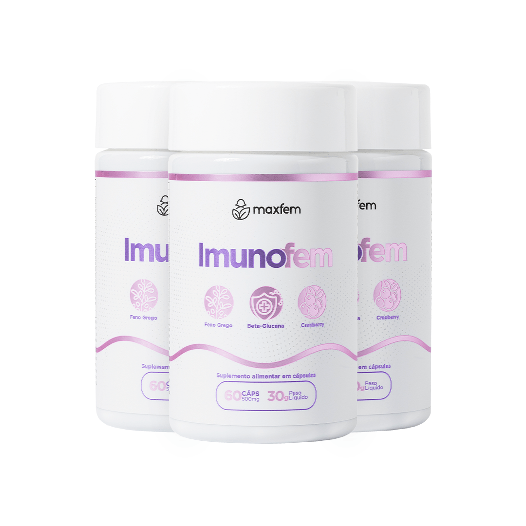 Imunofem, Suplemento Natural para Saúde Íntima Feminina, Tratamento para Candidíase
