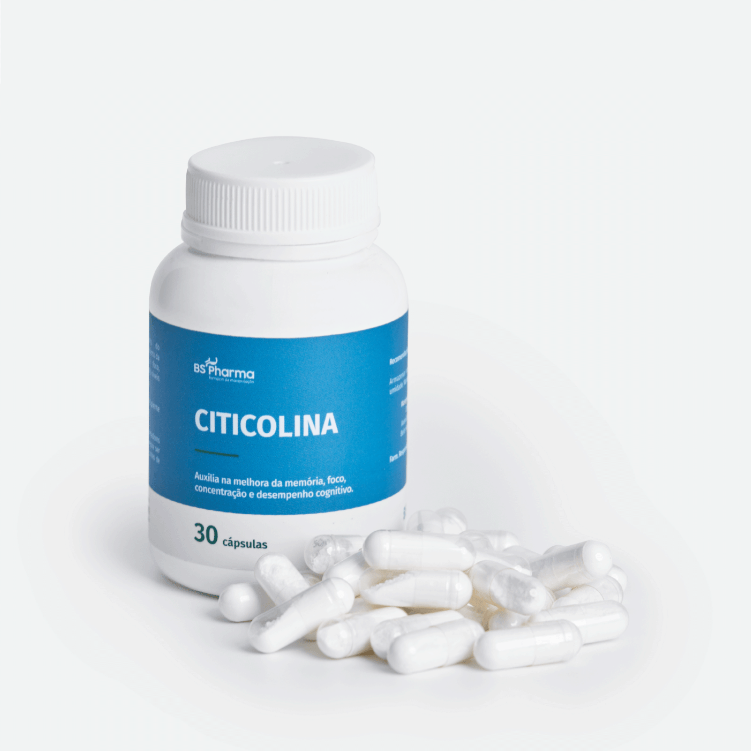 Encontraproduto.com.br - Citicolina  500 mg 30 cápsulas BS Pharma