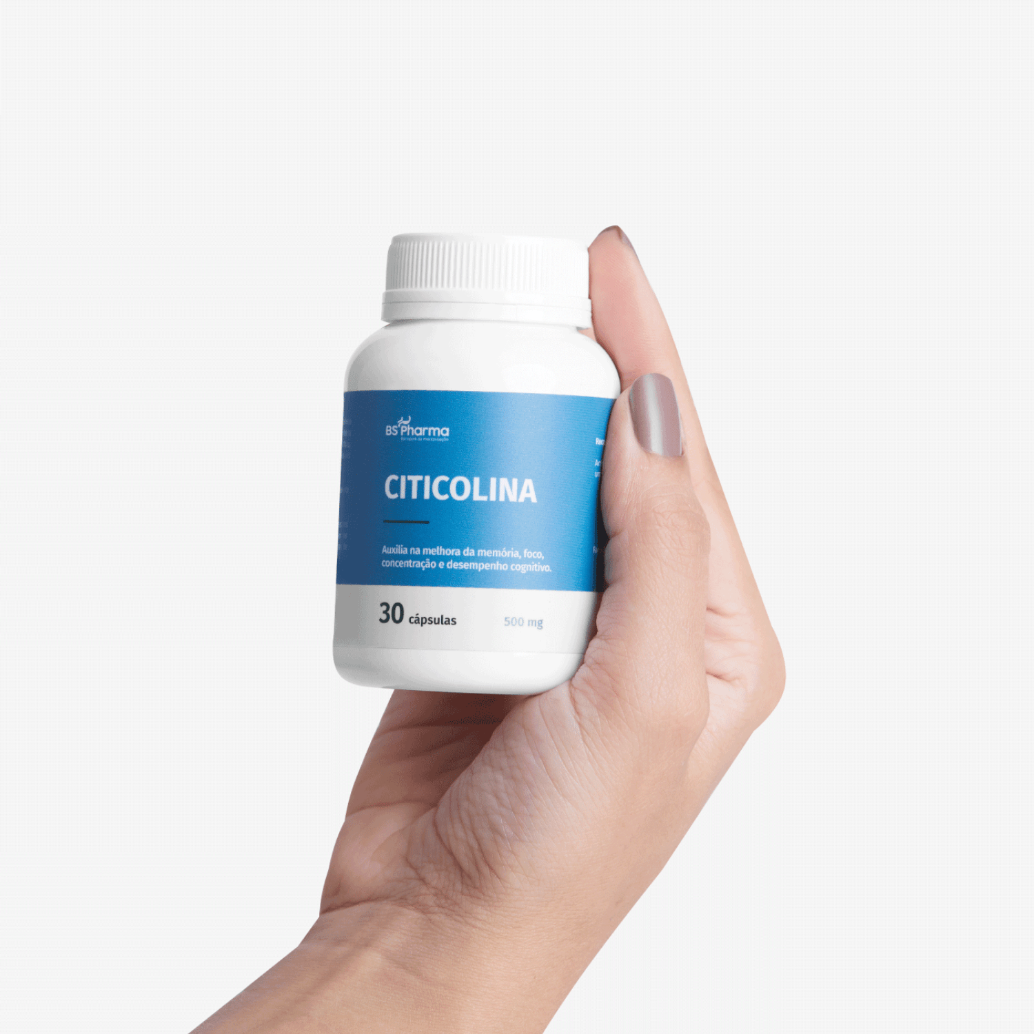 Encontraproduto.com.br - Citicolina  500 mg 30 cápsulas BS Pharma