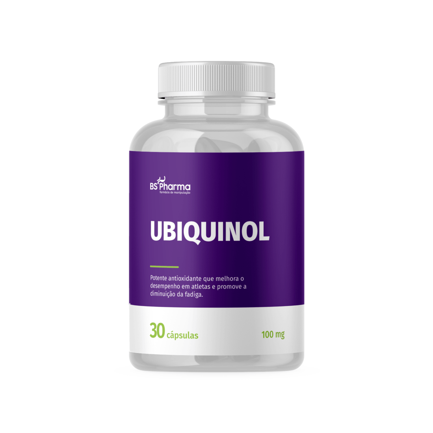 Encontraproduto.com.br - Ubiquinol 100mg 30 Cápsulas BS Pharma