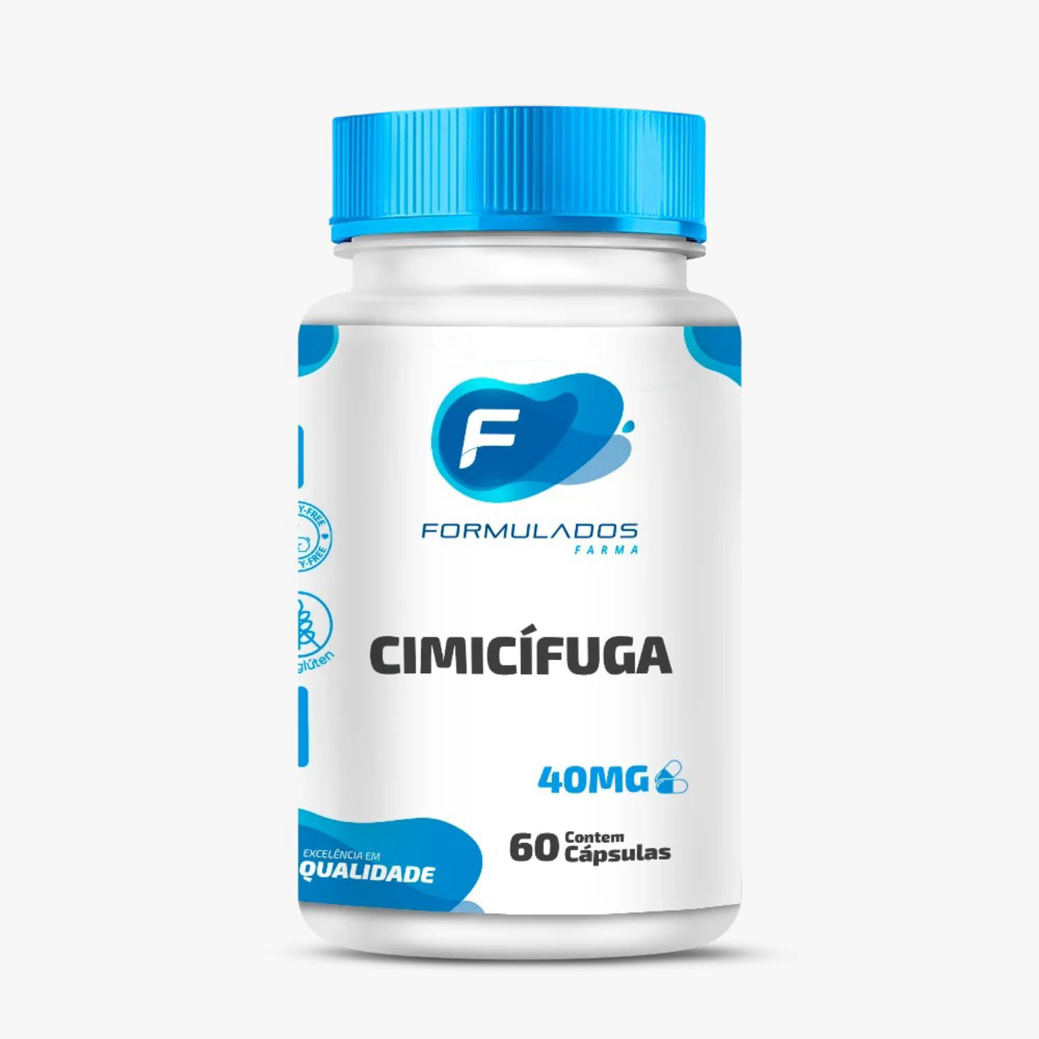 Cimicífuga 40mg - 60 Cápsulas - Formulados Farma