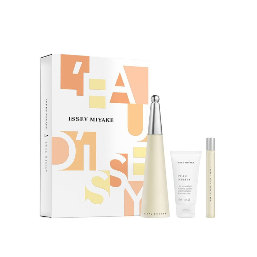 Issey Miyake Coffret Leau Dissey Eau De Toilette 100ml + Loção Corporal 50ml + Travel Size 10ml