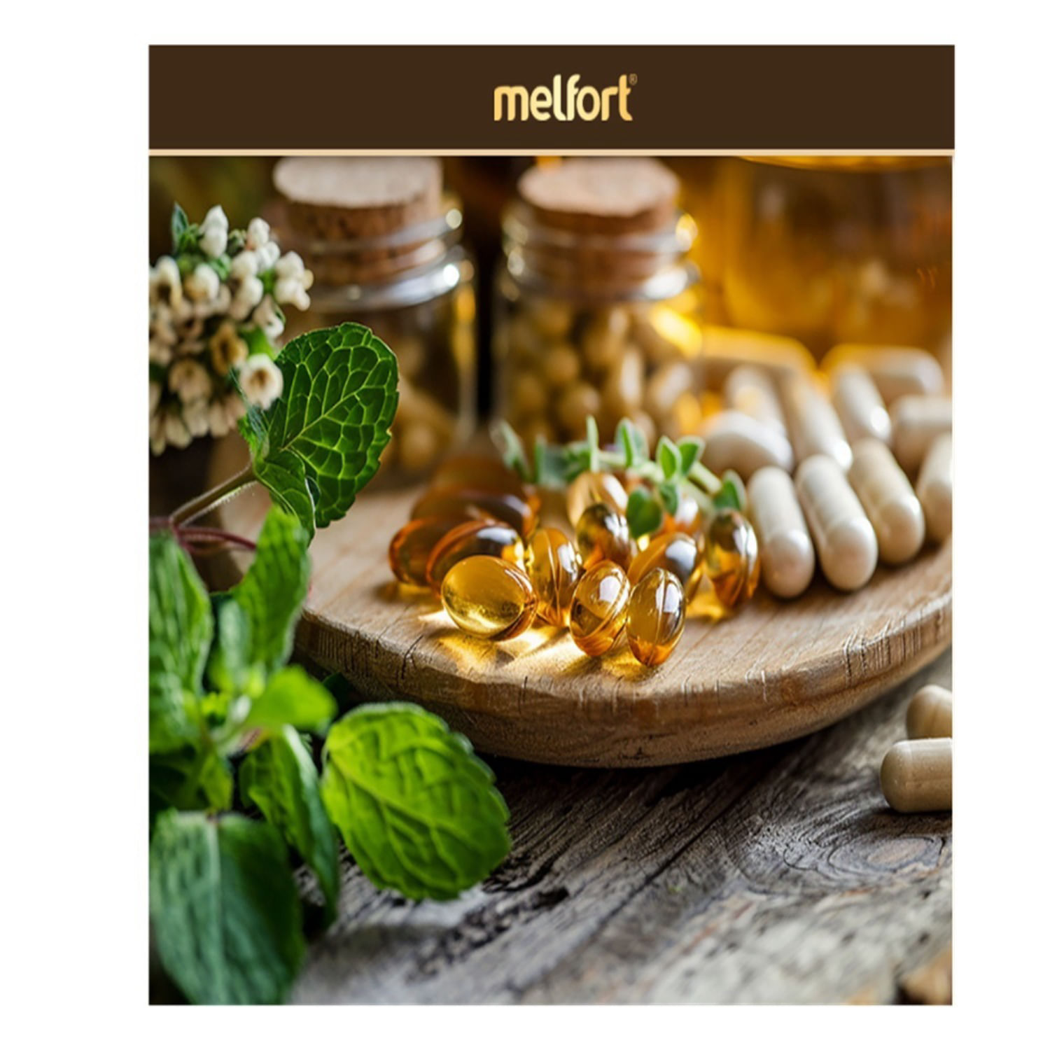Encontraproduto.com.br - Silício Orgânico (500mg) 60 Cápsulas - Melfort