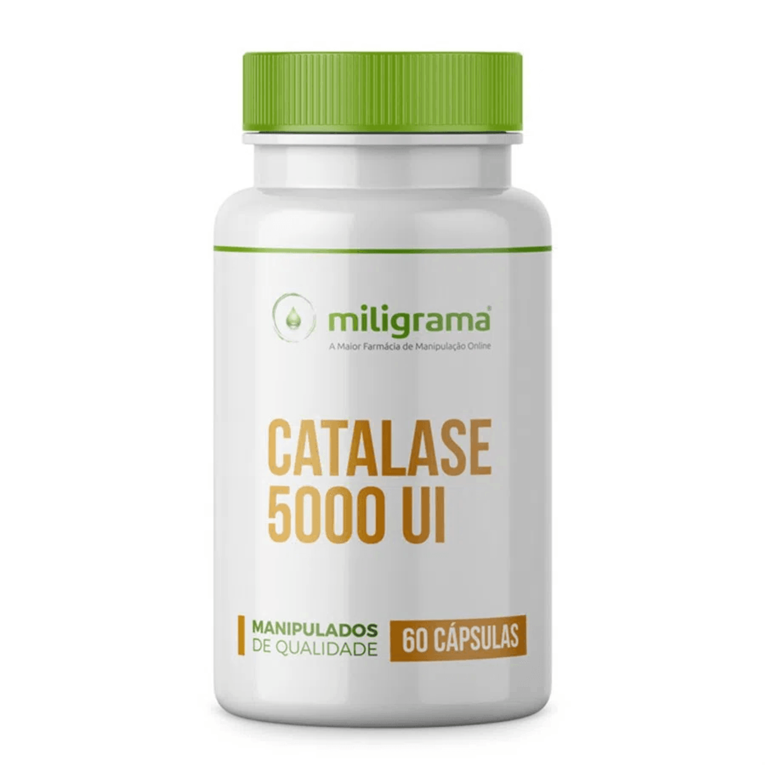 Encontraproduto.com.br - Catalase 5000UI 60 Cápsulas