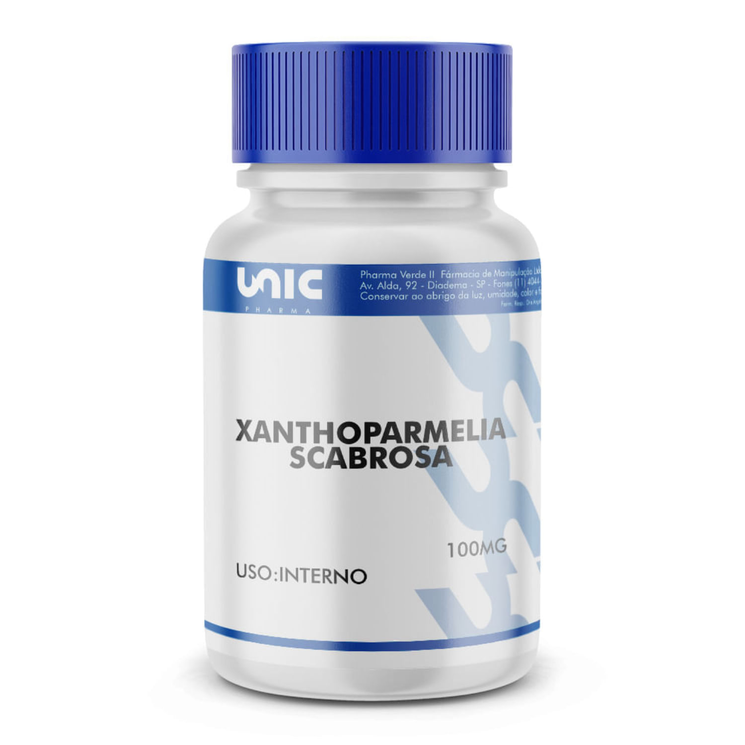 Encontraproduto.com.br - Xanthoparmelia scabrosa 100mg 60 Cápsulas