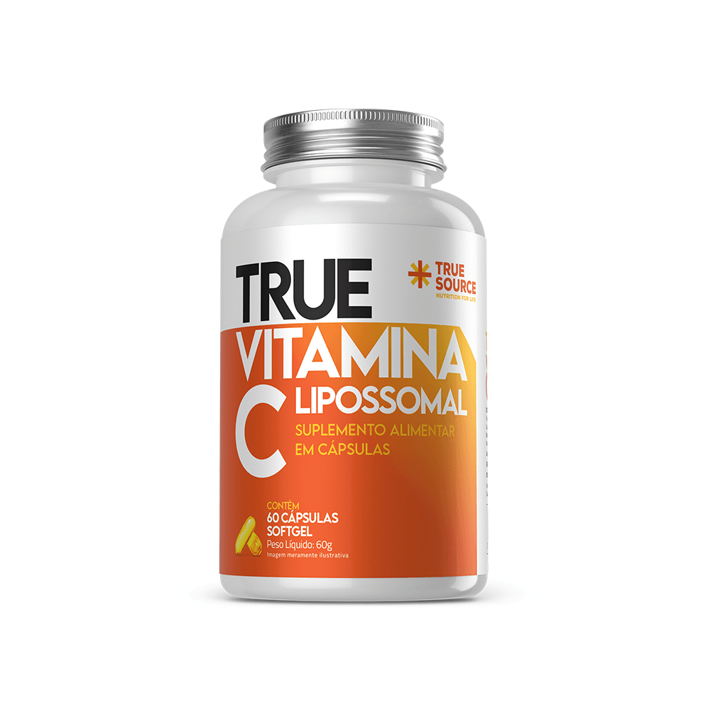 Encontraproduto.com.br - True Vitamina C Lipossomal 60 Cápsulas Softgel - True Source