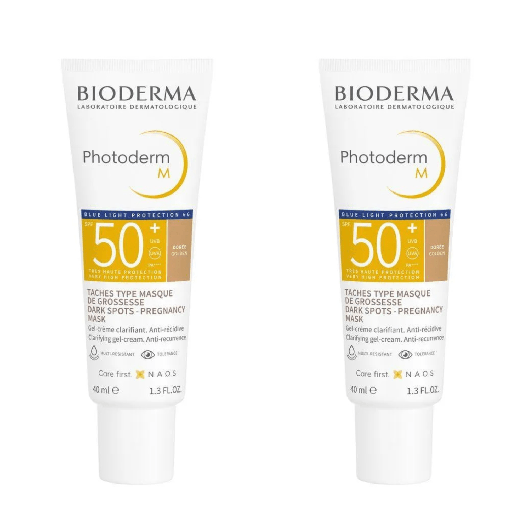 Encontraproduto.com.br - Kit com 2 Unidades de Protetor Solar Photoderm Bioderma M FPS50+ Morena 40ml