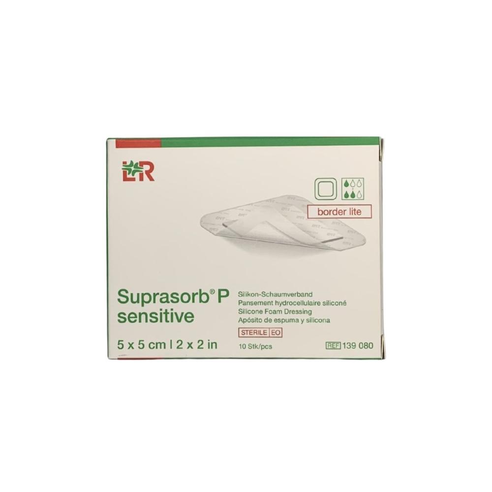Suprasorb P Sensitive Border Lite 5x5cm - Lohmann & Rauscher