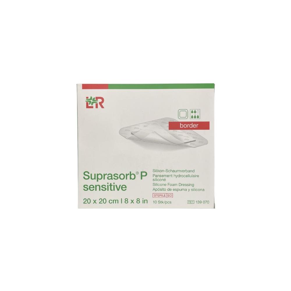 Encontraproduto.com.br - Suprasorb P Sensitive Border Esp Silicone C Borda 20X20 (10)