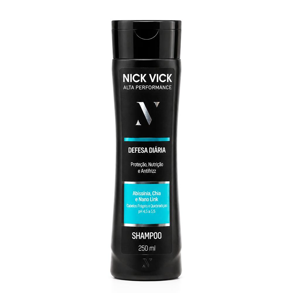 SHAMPOO DEFESA DIÁRIA NICK VICK ALTA PERFORMANCE 250ML