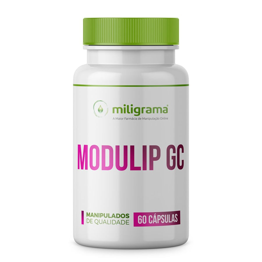 Encontraproduto.com.br - Modulip GC Oral 200mg - Com Sele de Autenticidade - 60 Cápsulas