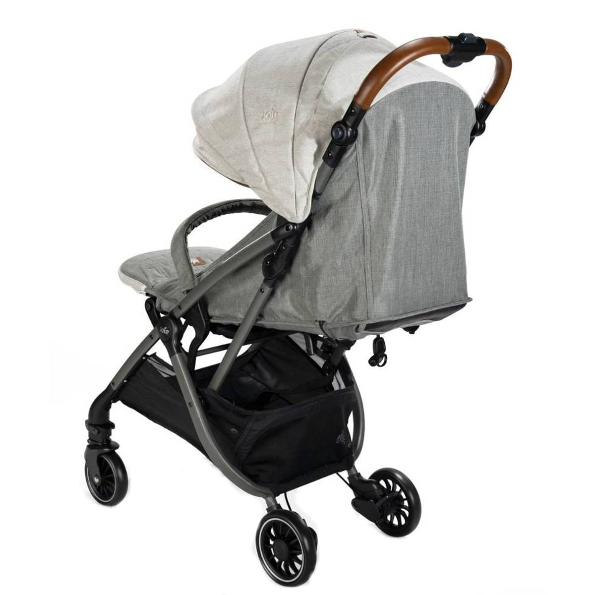 Encontraproduto.com.br - Carrinho de Bebe Passeio Reclinável 0 Meses Até 15Kg Tourist Signature Cinza Carbon Joie