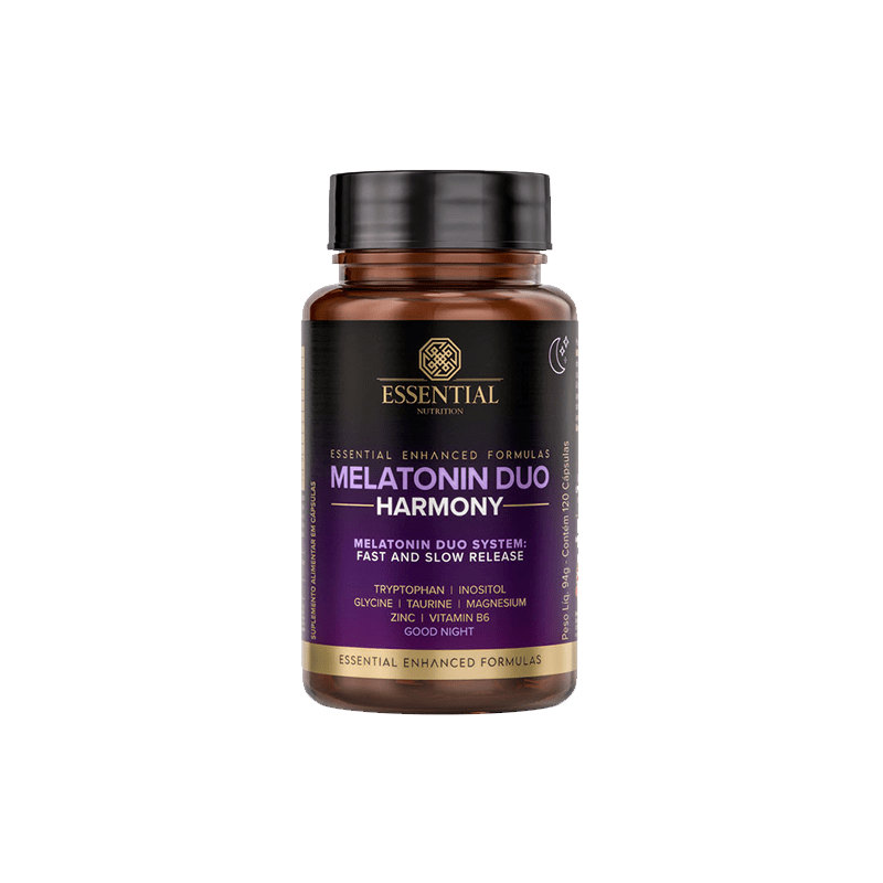 Melatonin ESSENTIAL Duo Harmony 120 Cápsulas