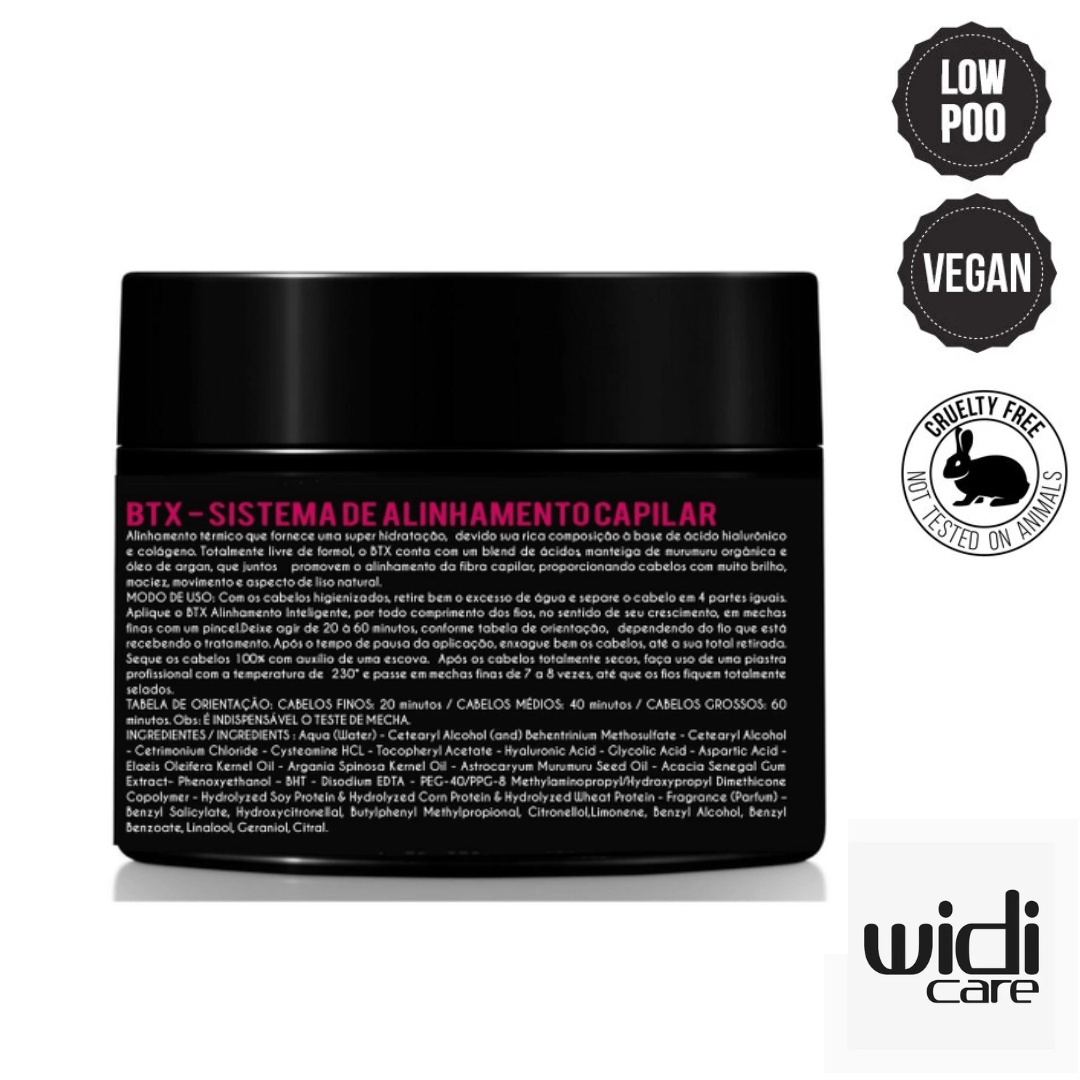 Widi Care Sistema De Alinhamento Capilar Btx 300g