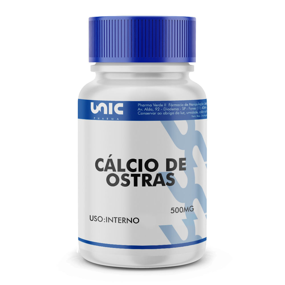 Encontraproduto.com.br - Cálcio de ostras 500mg