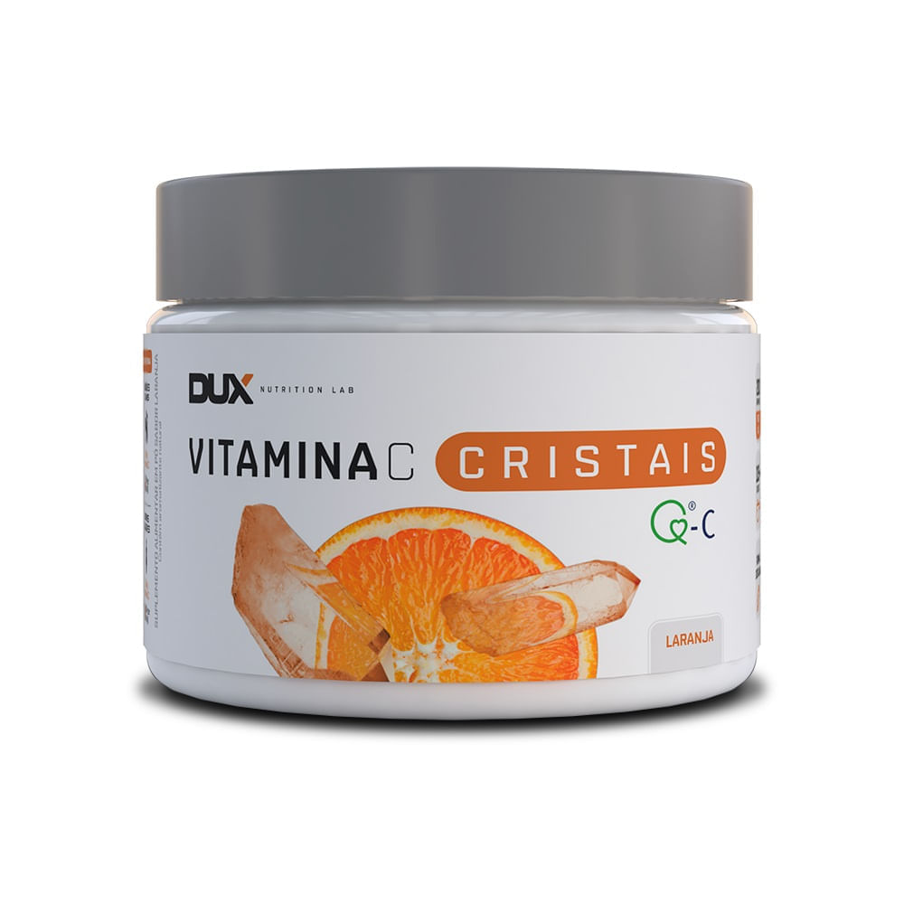Vitamina C™ Em Cristais Sabor Laranja - Pote 200G