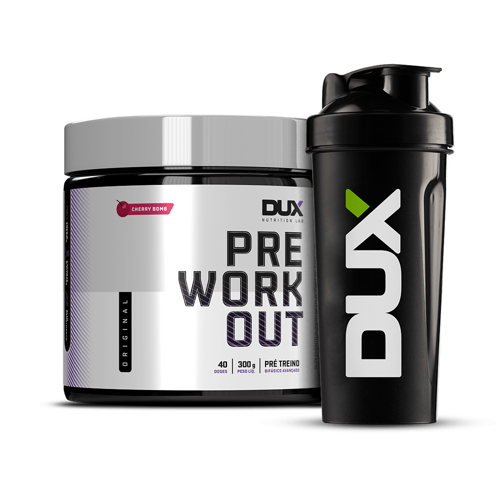 PRE WORKOUT ORIGINAL 300G + COQUETELEIRA Dux Nutrition