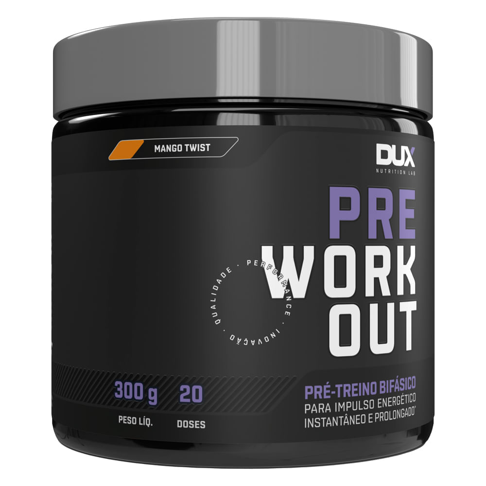Pré Treino Frutas Vermelhas 300g Dux