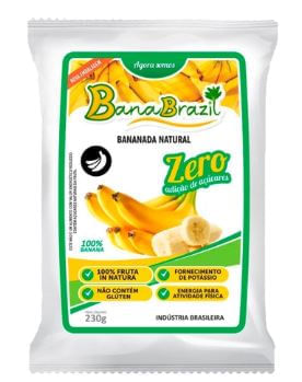 Bananada Zero Nutryllack 230g
