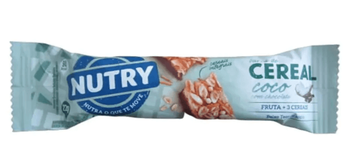 Barra de Cereal  Nutry Coco com Chocolate 22g